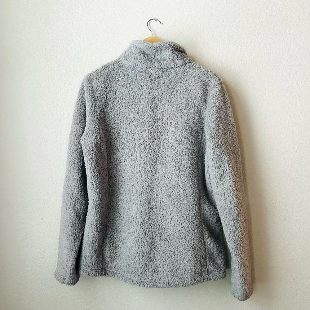 Patagonia Women’s Los Gatos 1/4 Zip Fleece Pullover Size XL Salt Gray - Picture 4 of 6